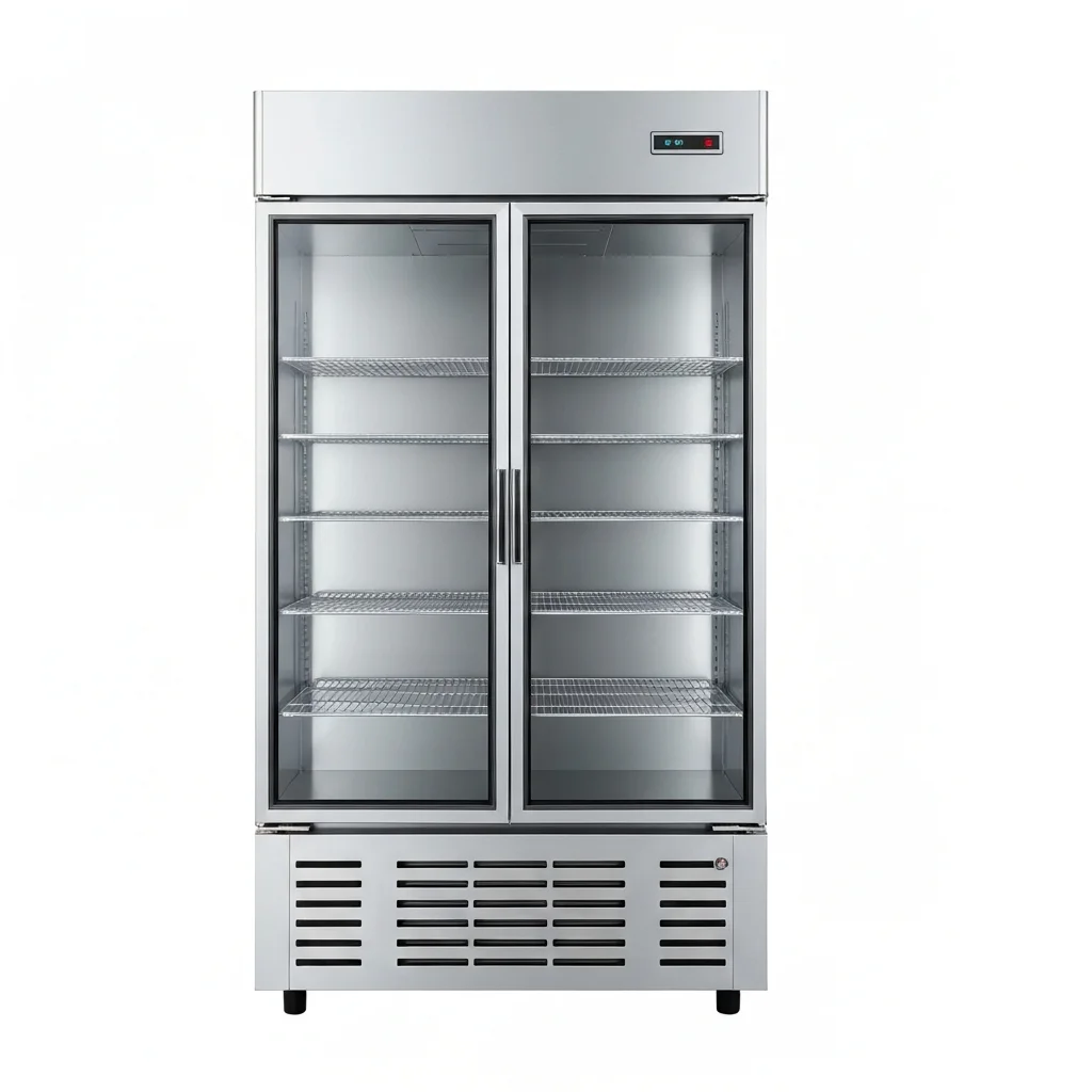 업소용스텐쇼케이스업체 - 간냉식 컴프레셔 확인