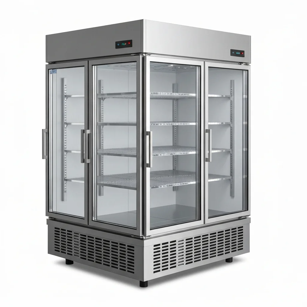 음료수쇼케이스냉장고가격 - 깔끔한 매장 설치 사례