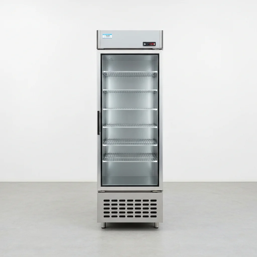 주류냉장고납품 - 이중 페어유리 확인