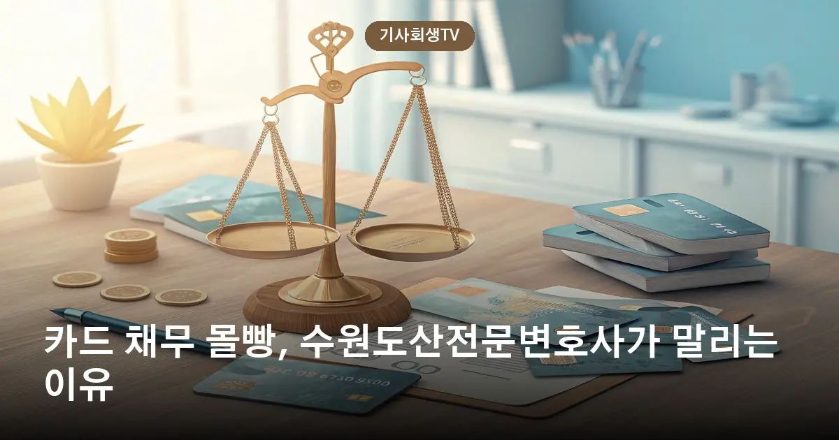 카드 채무 몰빵, 수원도산전문변호사가 말리는 이유