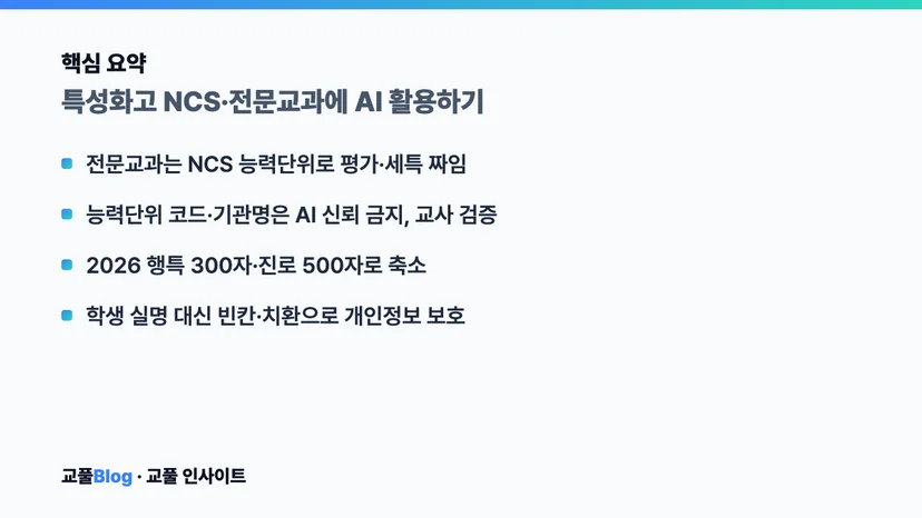 핵심 요약 카드