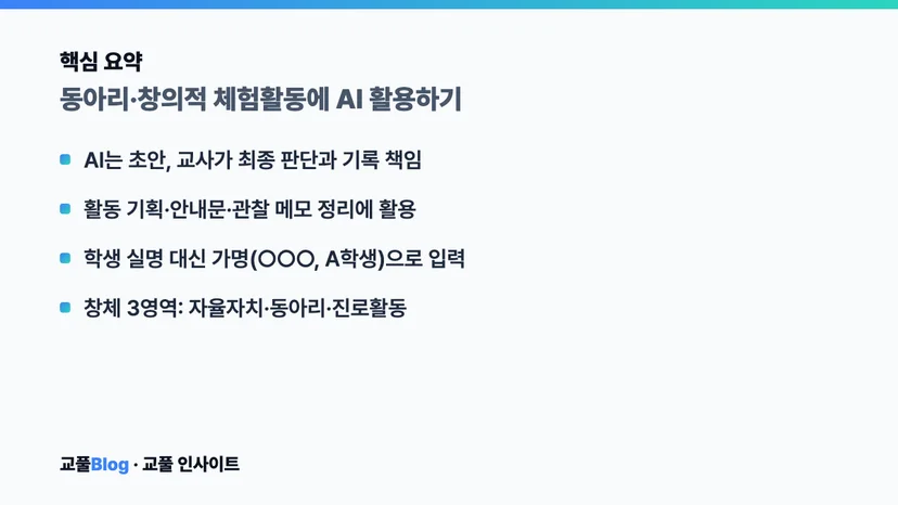 핵심 요약 카드
