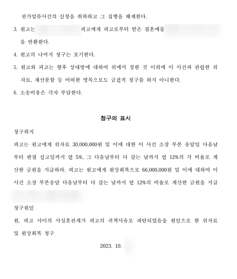 판결문 일부(개인정보 가림)
