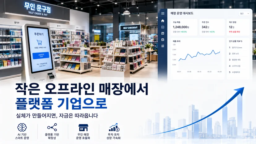 무인 문구점 정책자금 5억 사례 - 무인 매장 플랫폼 기업 전환 이미지 10