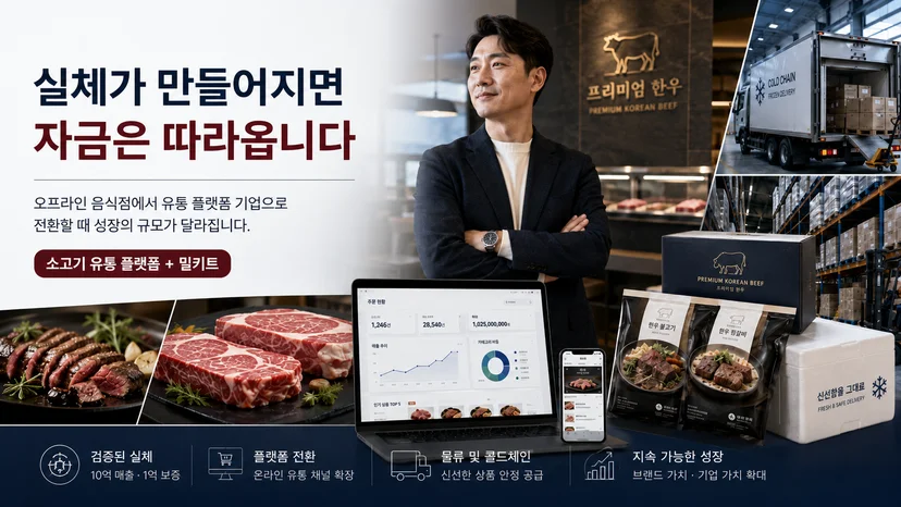 음식점 정책자금 5억 사례 - 소고기 식당의 유통·밀키트 전환 이미지 10
